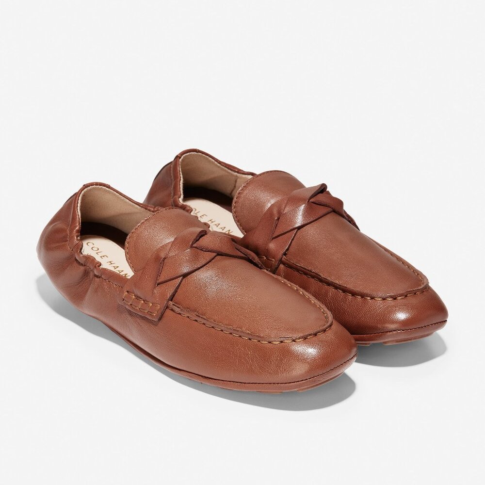 NEW IN BOX-Cole Haan-Odette Driverina Leather Driving Loafer-Womens Size 9